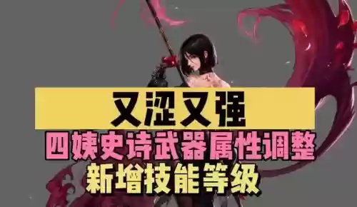 地下城四姨做什么装备