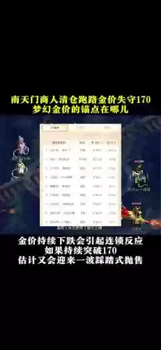 梦幻西游凌晨物价高