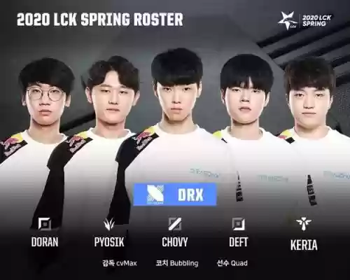 drx季后赛阵容