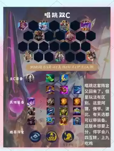 下棋宗师阵容搭配