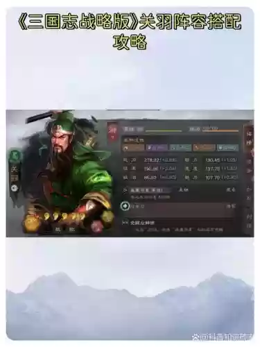 关羽适用阵容插图