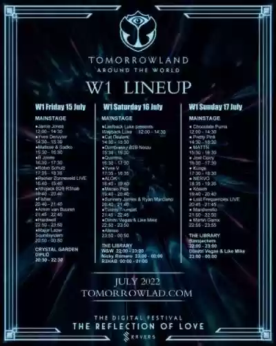 tommorowland阵容2017