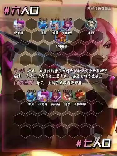 卡特阵容代码