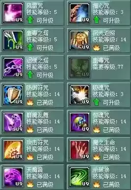 征途2s的黑法技能加点