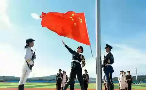 升旗阵容图片插图