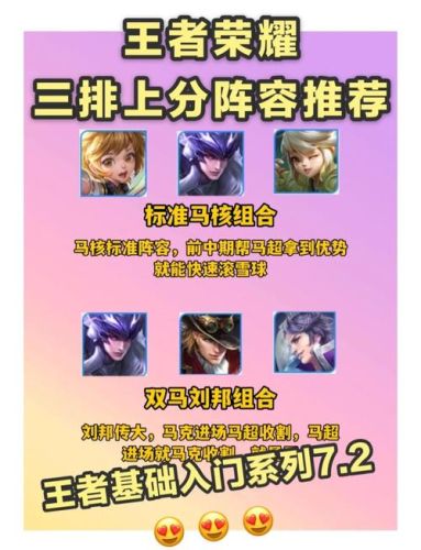 终极王者阵容搭配