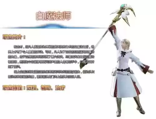 白魔法师职业导师学技能