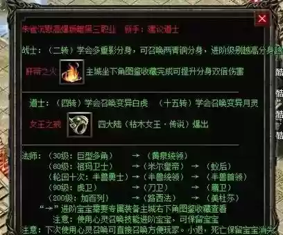 热血传奇法师招宝宝攻略插图