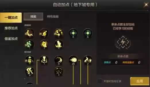 dbf男气功师技能加点插图