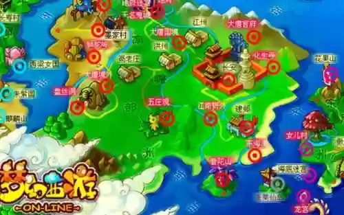 通天河梦幻西游地图