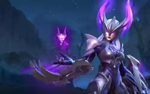 魔龙形态希瓦娜e技能插图