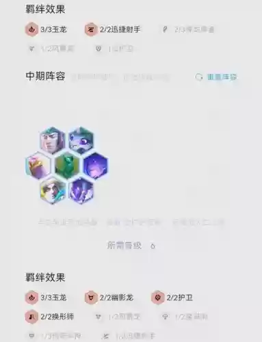 云顶龙女阵容搭配