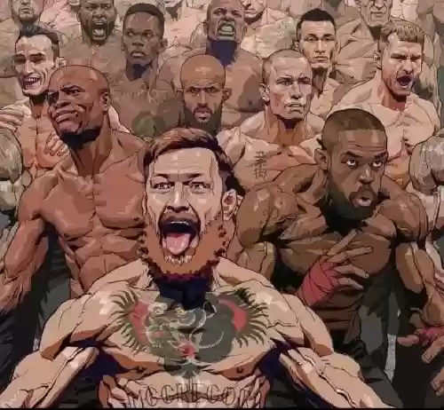 ufc阵容插画_1插图
