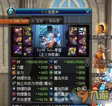 90蓝拳传说装备