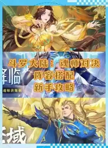 斗罗大陆打肉阵容搭配