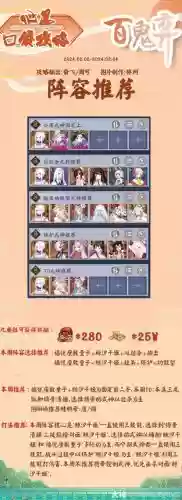 阴阳师百鬼协行阵容搭配_1