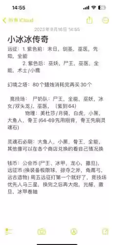 小冰冰传说技能等级插图