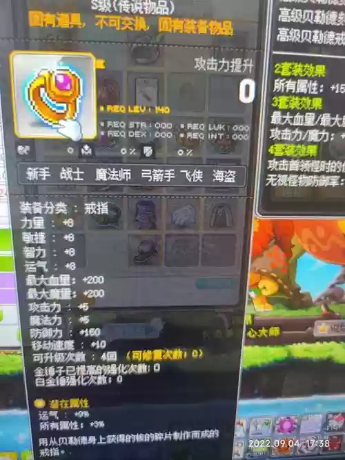 冒险隐士装备