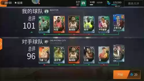 NBALIVE阵容100