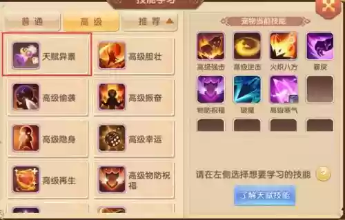 卧虎藏龙宠物技能搭配_1插图