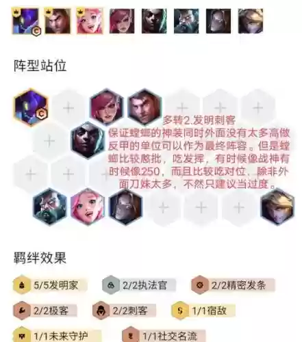 s6.5七发明家阵容搭配插图