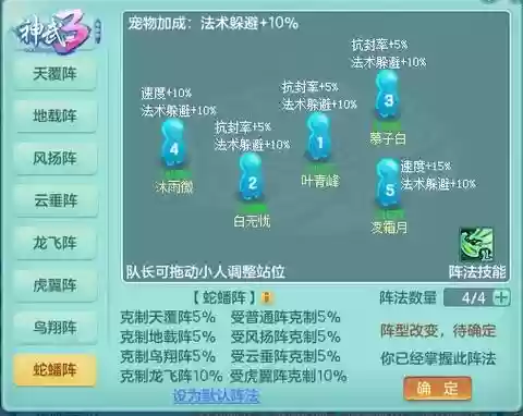 神武回生之术技能