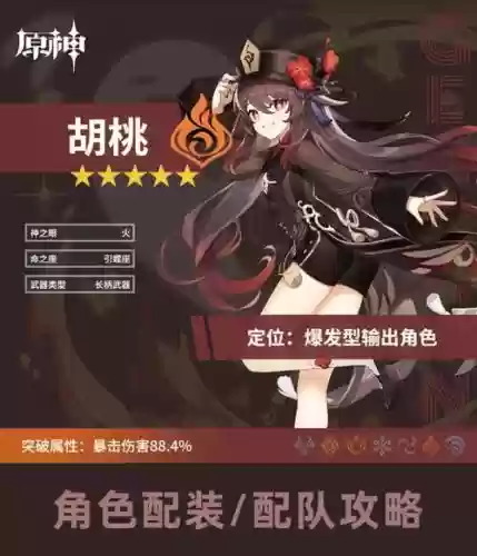 胡桃阵容搭配面板_1