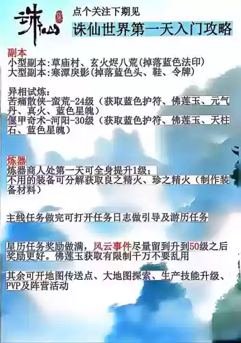 诛仙v2.6攻略，诛仙26图文攻略插图