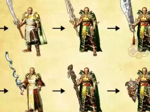 传奇3g武器大全，传奇3武器装备大全插图1