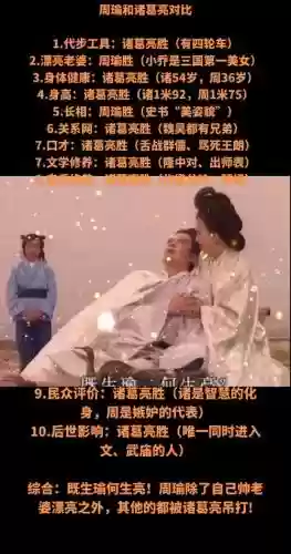 周瑜诸葛亮貂蝉阵容搭配，周瑜pk诸葛亮