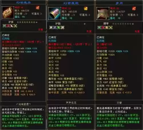 天龙八部如何做装备赚钱吗，天龙八部端游做装备插图1