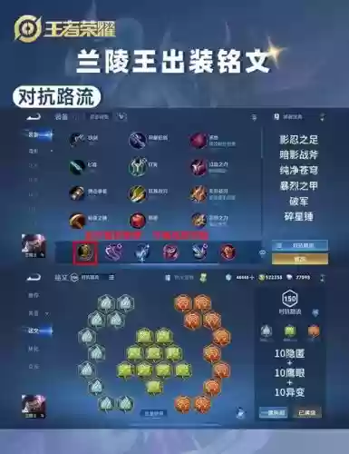 王者职业兰陵王阵容搭配，职业选手兰陵王最强出装插图