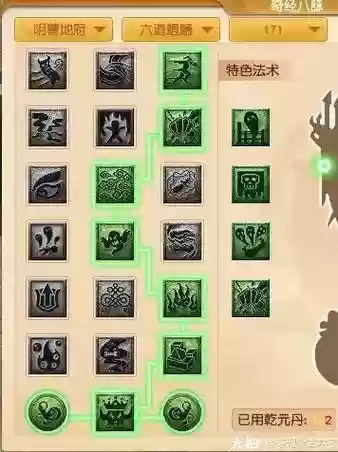 梦幻西游天宫经脉介绍，梦幻西游天宫经脉怎么点