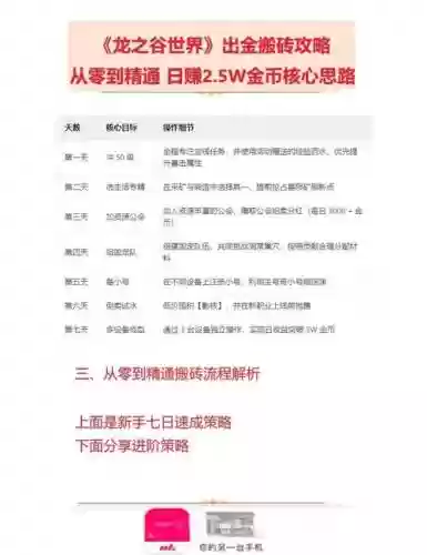 龙之谷搬砖攻略2019，龙之谷搬砖攻略知乎插图1