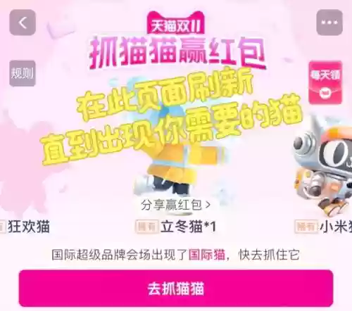 淘宝抓猫攻略5星，淘宝抓猫攻略5星多少钱插图