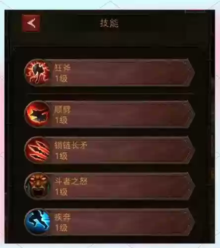 野蛮人主要技能，野蛮人技能详解插图