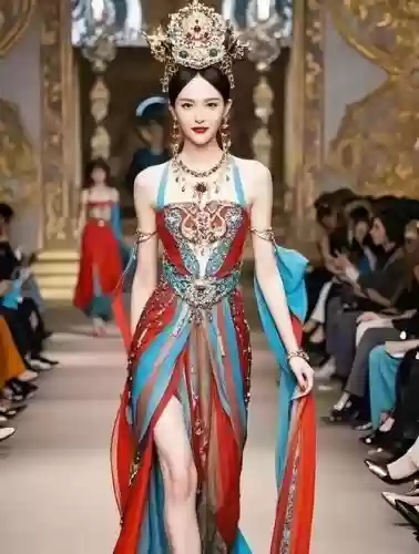 敦煌百变衣橱时装收集攻略，敦煌服装秀场插图