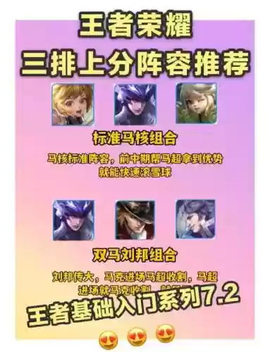 王者荣耀较好的阵容搭配，王者里阵容搭配插图