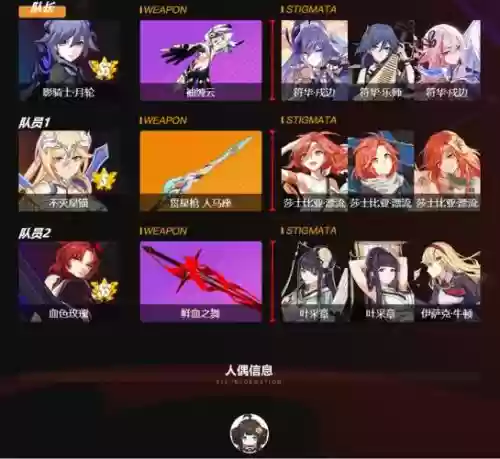 崩坏3不灭星锚阵容搭配，崩坏三不灭星锚阵容搭配插图
