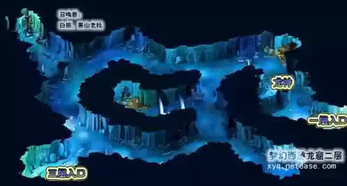 梦幻西游龙窟里有什么怪物，梦幻西游龙窟怪物分布插图1