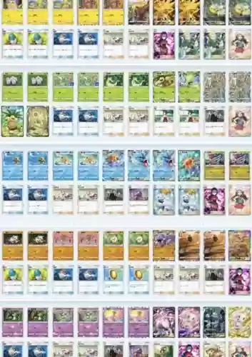 神奇宝贝卡片最强阵容搭配，神奇宝贝卡片种类插图1